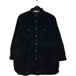 Women's Snap-on Corduroy Flannel